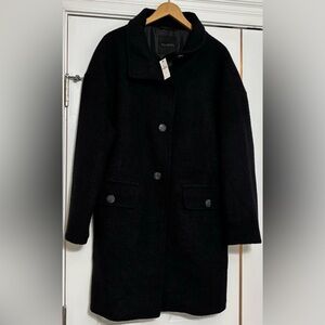 Talbots Black Pea Coat for Women